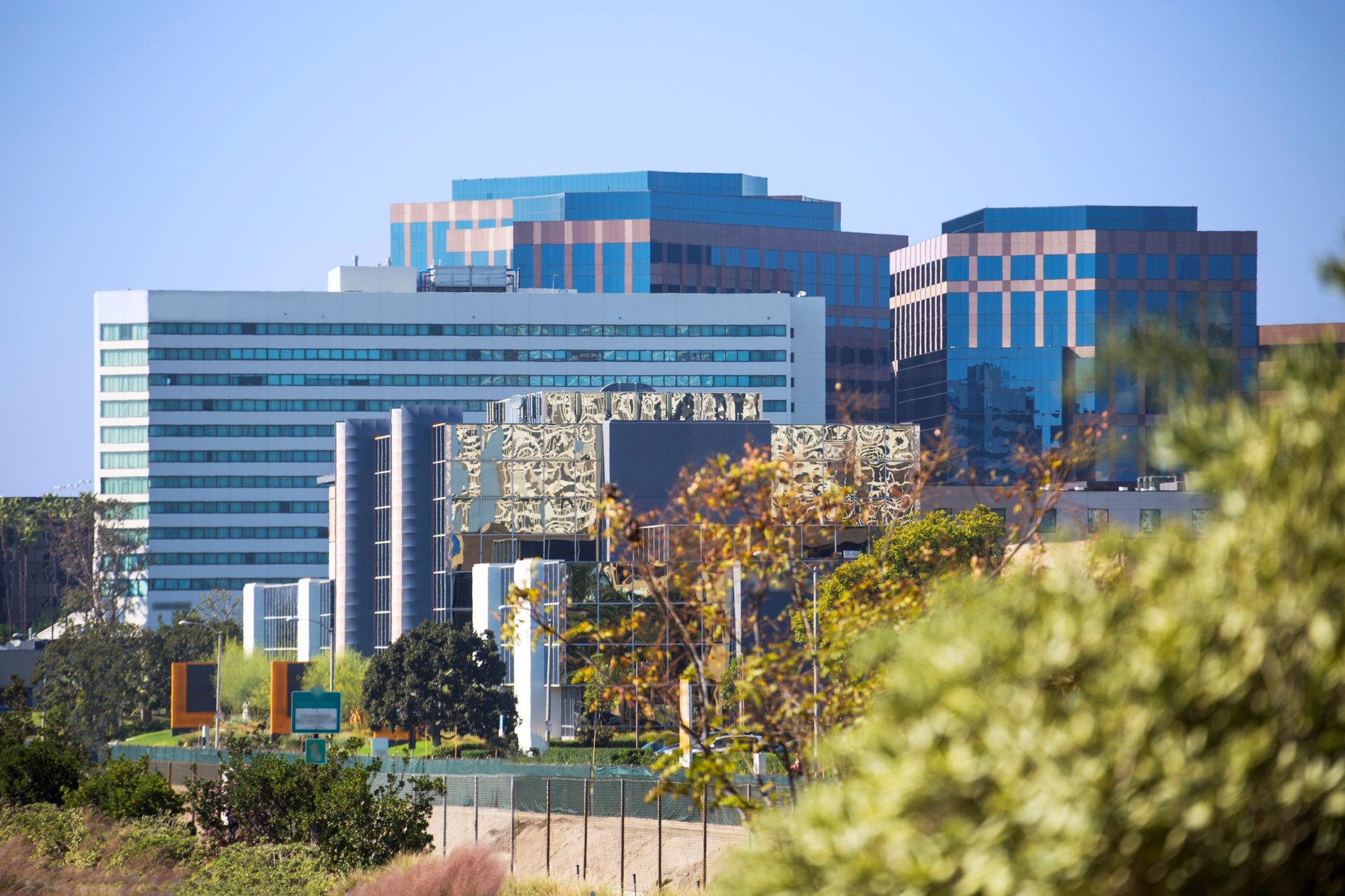 Commercial buildings in Orange County